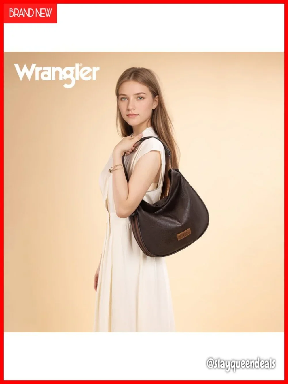 Wrangler Hobo Bags Crossbody Bag for Women Shoulder Purse Handbags with